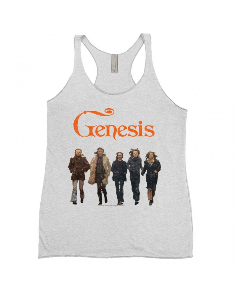 Genesis Ladies' Tank Top | The Early Years Photo Distressed Shirt $11.58 Shirts