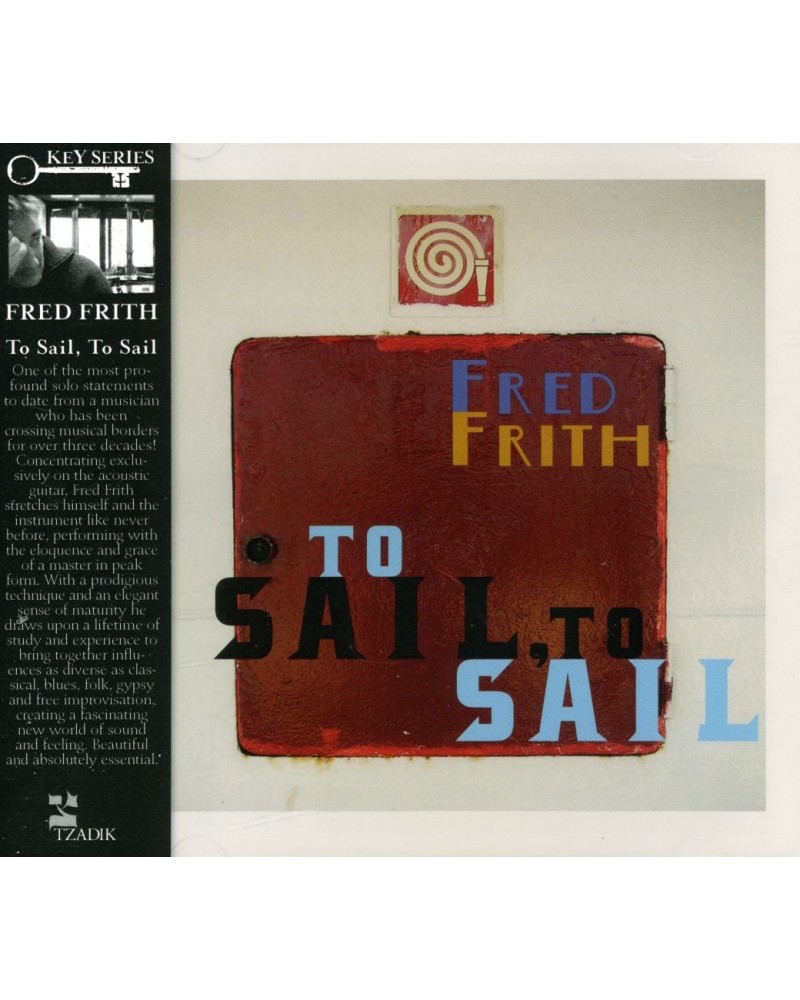 Fred Frith TO SAIL TO SAIL CD $7.14 CD