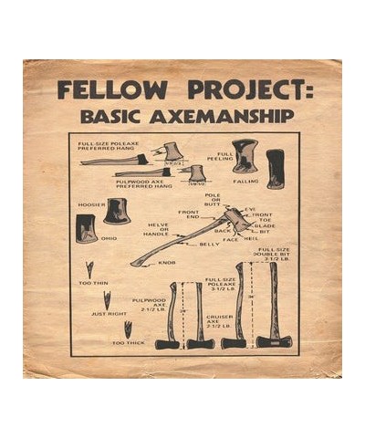 Fellow Project Basic Axemanship Vinyl Record $5.61 Vinyl