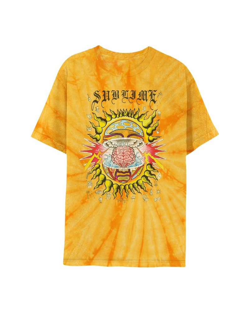 Sublime Mind-Blown Sun Gold Tie-Dye Tee $11.38 Shirts