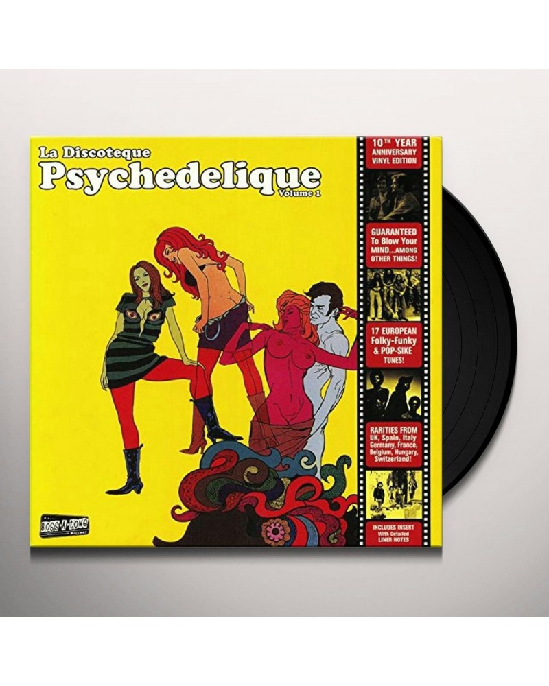 La Discoteque Psychedelique / Various Vinyl Record $10.60 Vinyl