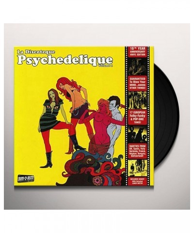 La Discoteque Psychedelique / Various Vinyl Record $10.60 Vinyl