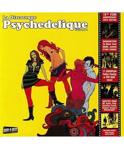 La Discoteque Psychedelique / Various Vinyl Record $10.60 Vinyl