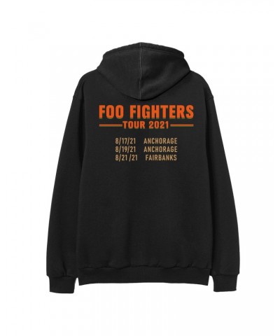 Foo Fighters Alaska Tour Hoodie $15.30 Sweatshirts