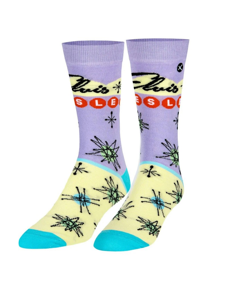 Elvis Presley Retro Socks $4.58 Footware