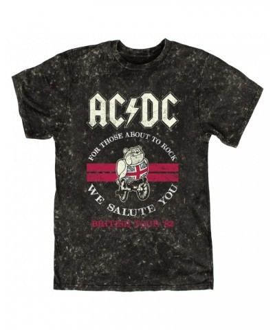 AC/DC T-shirt | British Tour '82 Mineral Wash Shirt $10.48 Shirts