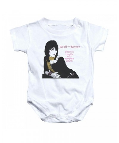 Joan Jett & the Blackhearts Baby Onesie | MISSPENT YOUTH Infant Snapsuit $7.20 Kids