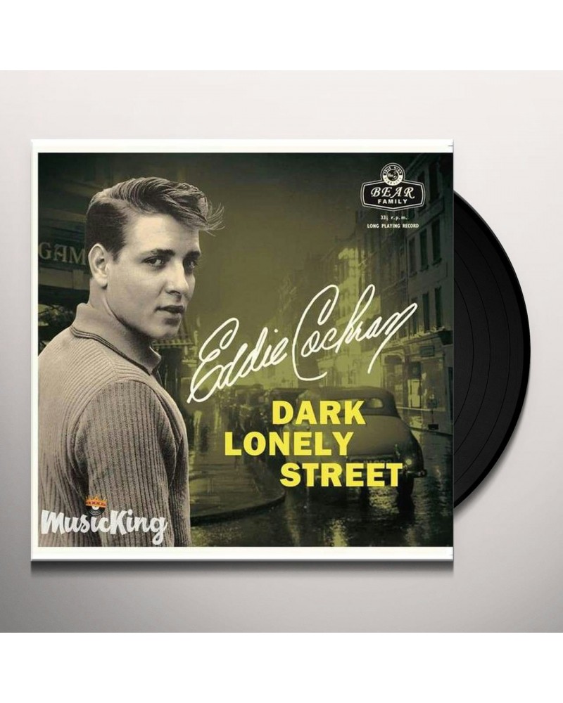 Eddie Cochran DARK LONELY STREET Vinyl Record $18.52 Vinyl