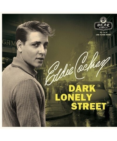 Eddie Cochran DARK LONELY STREET Vinyl Record $18.52 Vinyl