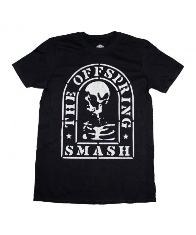 The Offspring T Shirt | The Offspring Stencil Smash T-Shirt $8.42 Shirts