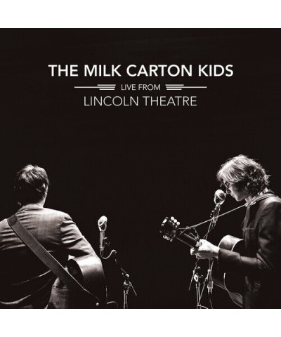 The Milk Carton Kids Live From Lincoln Theatre Vinyl Record $11.76 Vinyl