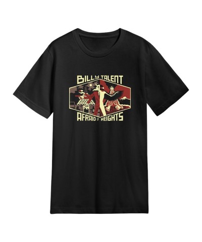 Billy Talent Afraid of Heights T-Shirt with Back Print $5.43 Shirts