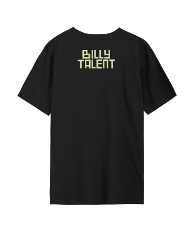 Billy Talent Afraid of Heights T-Shirt with Back Print $5.43 Shirts