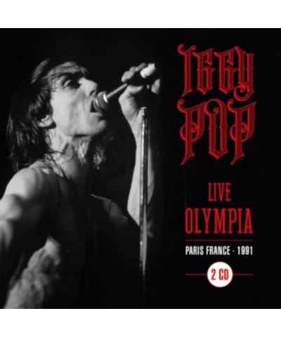 Iggy Pop LIVE AT OLYMPIA - PARIS 91' (2CD) CD $9.75 CD