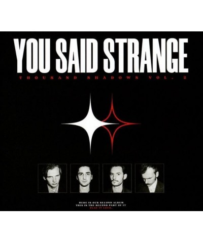 You Said Strange THOUSAND SHADOWS VOL.2 CD $9.20 CD