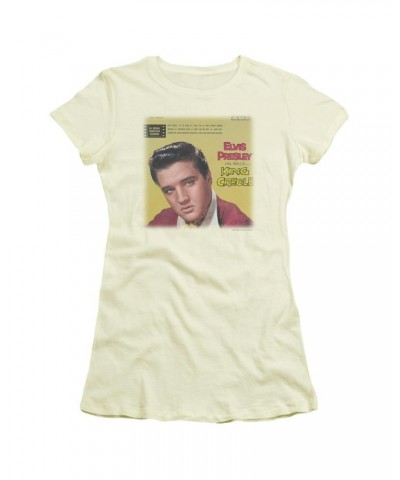 Elvis Presley Juniors Shirt | KING CREOLE SOUNDTRACK Juniors T Shirt $7.74 Shirts