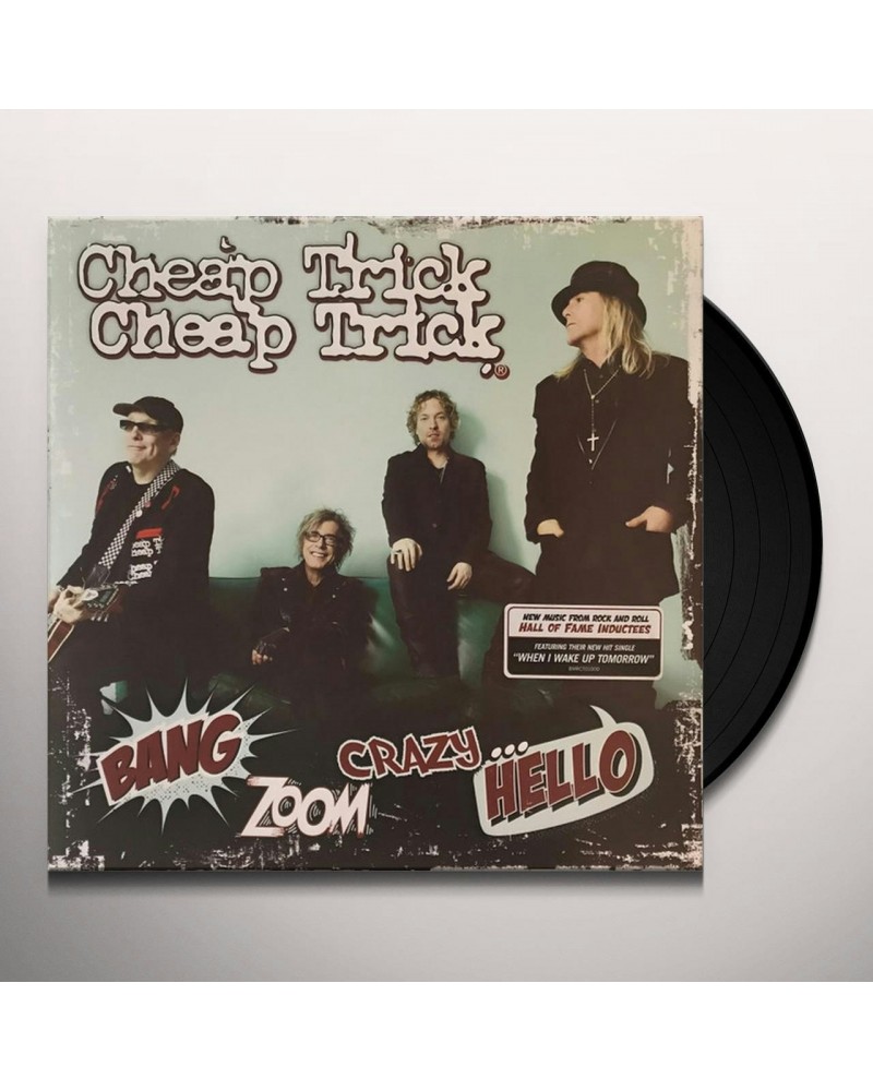 Cheap Trick BANG ZOOM CRAZY HELLO Vinyl Record $7.28 Vinyl