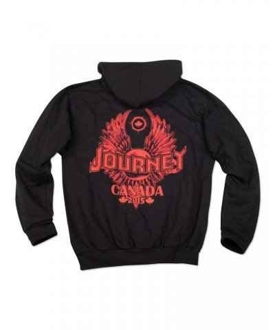 Journey 2015 Tour Zip Hoodie Leaf Logo $29.90 Sweatshirts