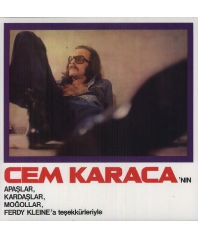 Cem Karaca APASLAR KARDASLAR MOGOLLAR FERDY KLEIN ORKESTRASI Vinyl Record $13.11 Vinyl