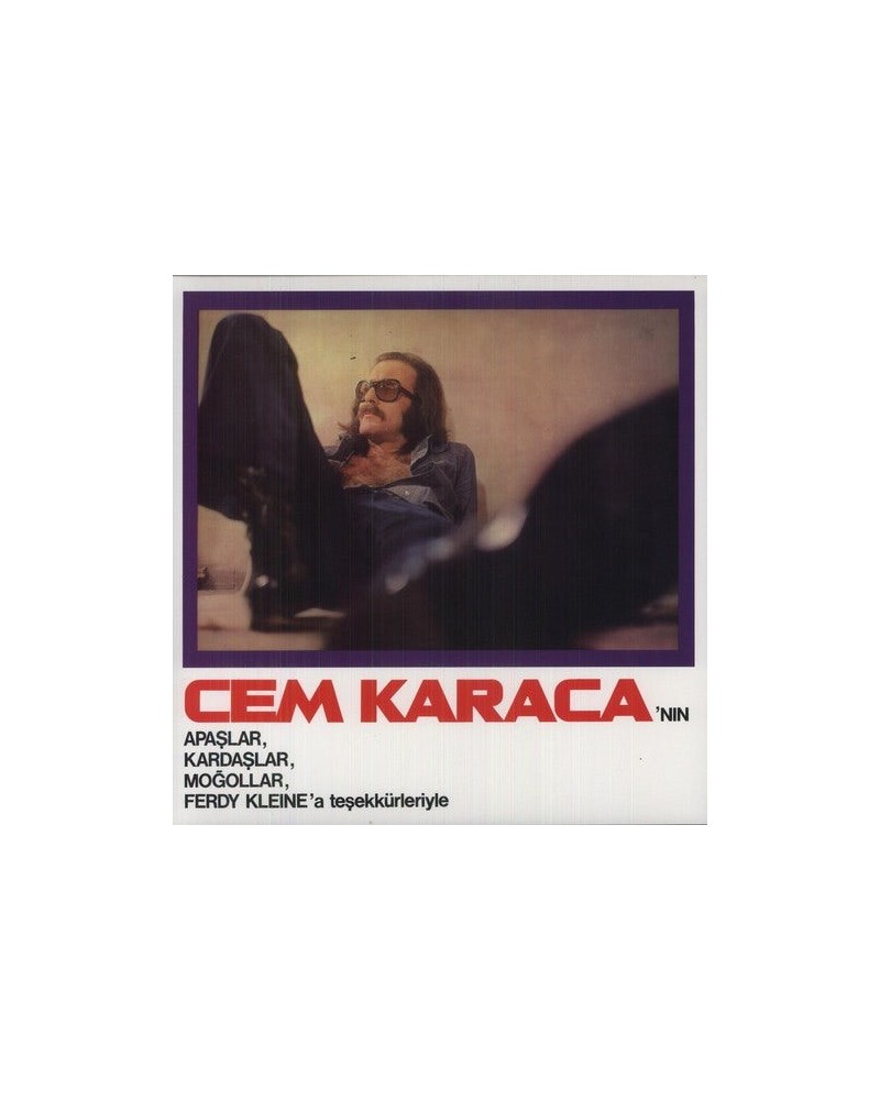 Cem Karaca APASLAR KARDASLAR MOGOLLAR FERDY KLEIN ORKESTRASI Vinyl Record $13.11 Vinyl