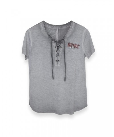 AC/DC High Voltage Tour 1976 Grey String Vest $10.50 Outerwear