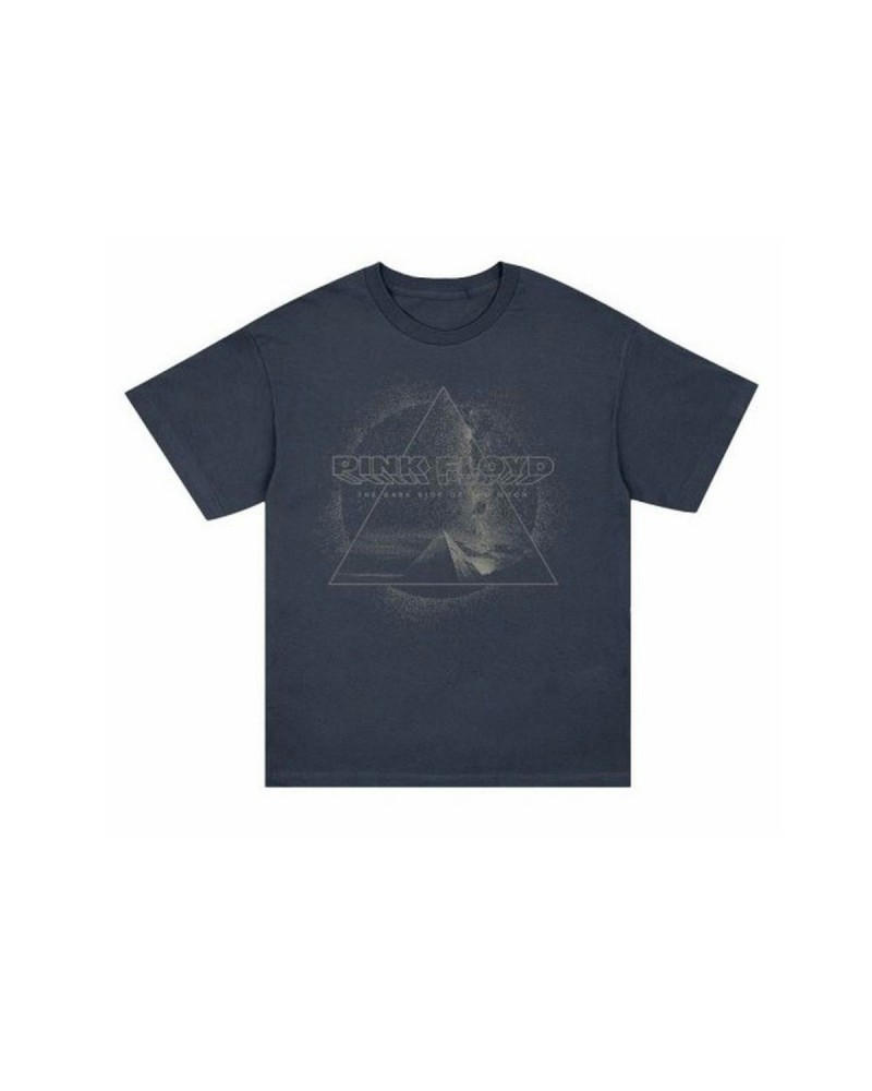 Pink Floyd The Dark Side of The Moon Navy Pyramid T-shirt $9.60 Shirts