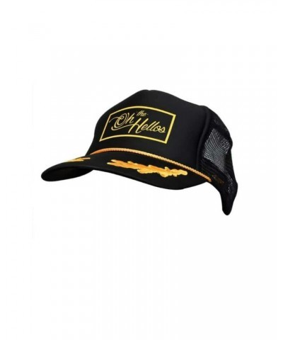 The Oh Hellos Black With Gold Leaf Cap $6.00 Hats