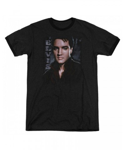 Elvis Presley Shirt | TOUGH Premium Ringer Tee $7.04 Shirts