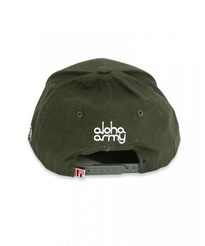 Pepper Aloha Skullconut Green Snapback Hat $14.70 Hats