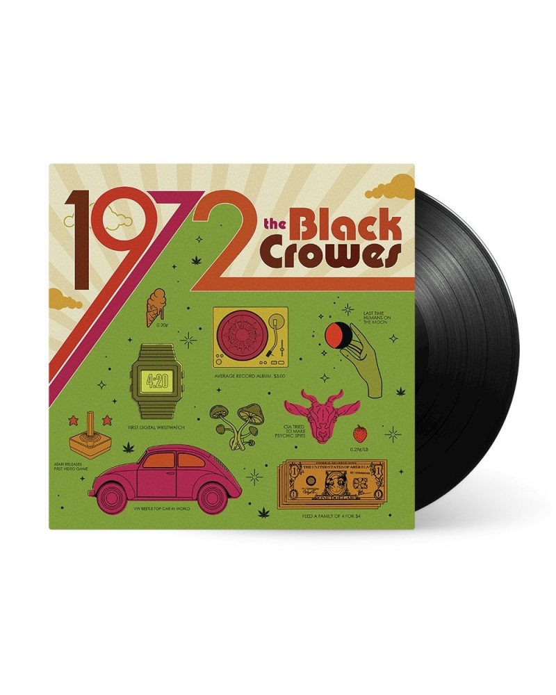 The Black Crowes 1972 LP (Vinyl) $8.40 Vinyl