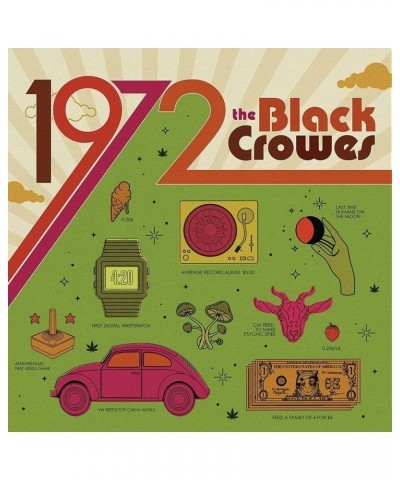 The Black Crowes 1972 LP (Vinyl) $8.40 Vinyl