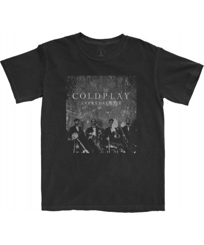 Coldplay Everyday Life Black T-Shirt $15.40 Shirts