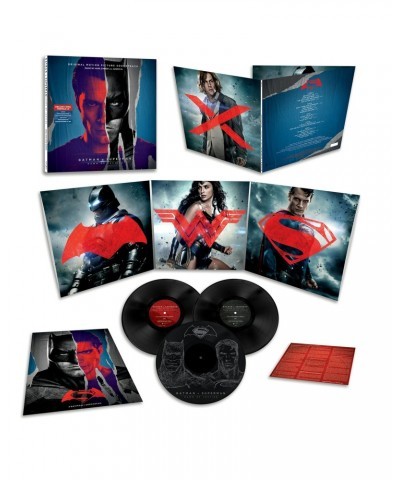 Hans Zimmer BATMAN V SUPERMAN: DAWN OF JUSTICE / Original Soundtrack Vinyl Record $19.13 Vinyl