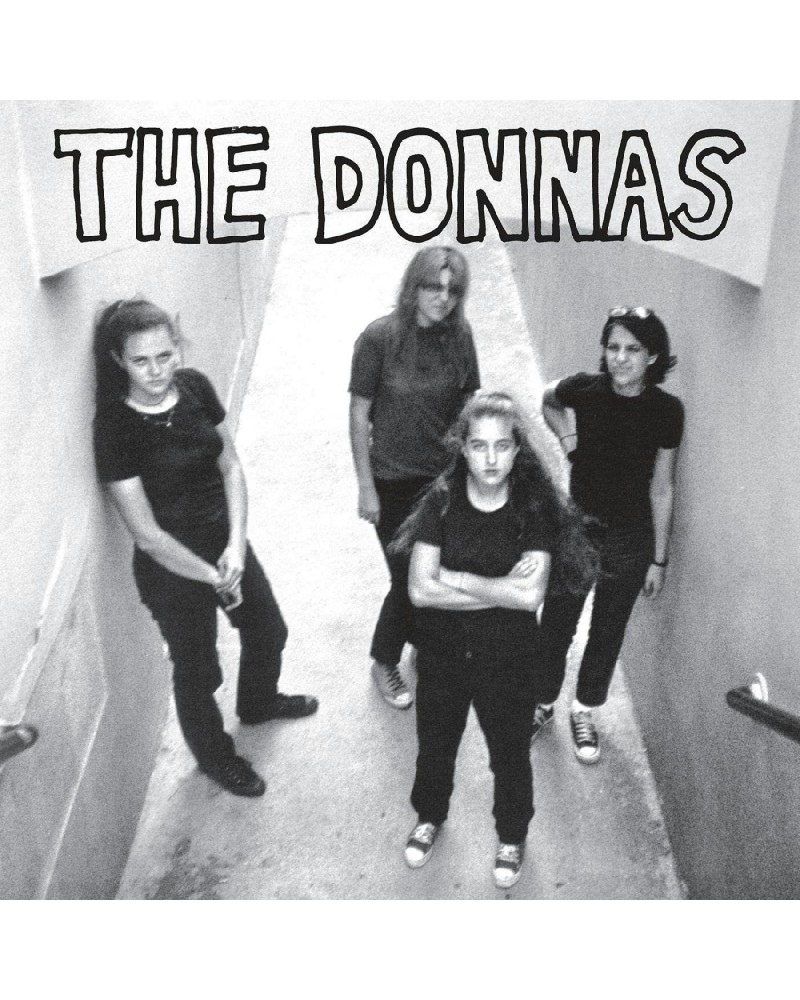 Donnas Donnas S/T (Natural With Black Swirl) Vinyl Record $15.26 Vinyl