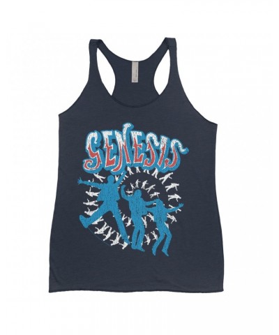 Genesis Ladies' Tank Top | Jumping In Distressed Shirt $8.97 Shirts