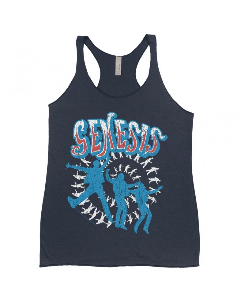 Genesis Ladies' Tank Top | Jumping In Distressed Shirt $8.97 Shirts