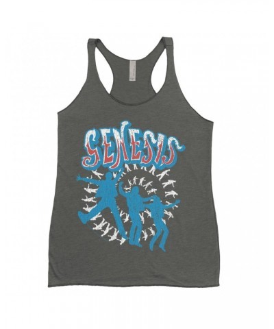 Genesis Ladies' Tank Top | Jumping In Distressed Shirt $8.97 Shirts