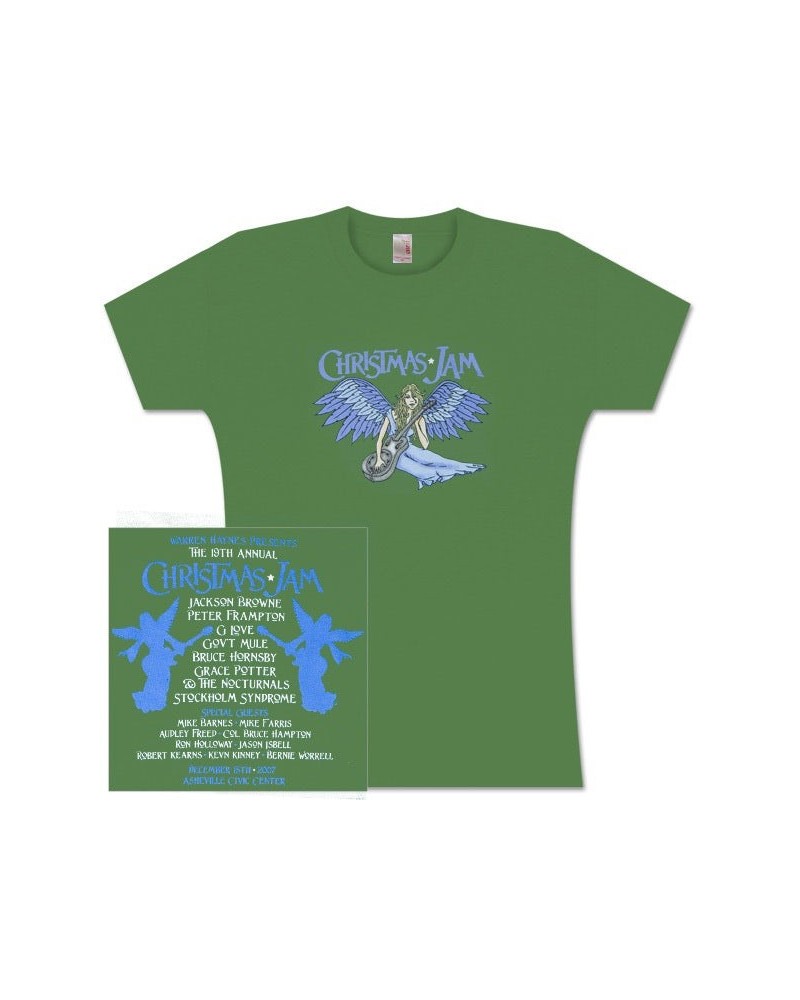 Gov't Mule Warren Haynes 2007 Xmas Jam Ladies T-Shirt $4.50 Shirts