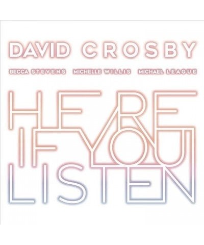 David Crosby Here If You Listen CD $6.10 CD