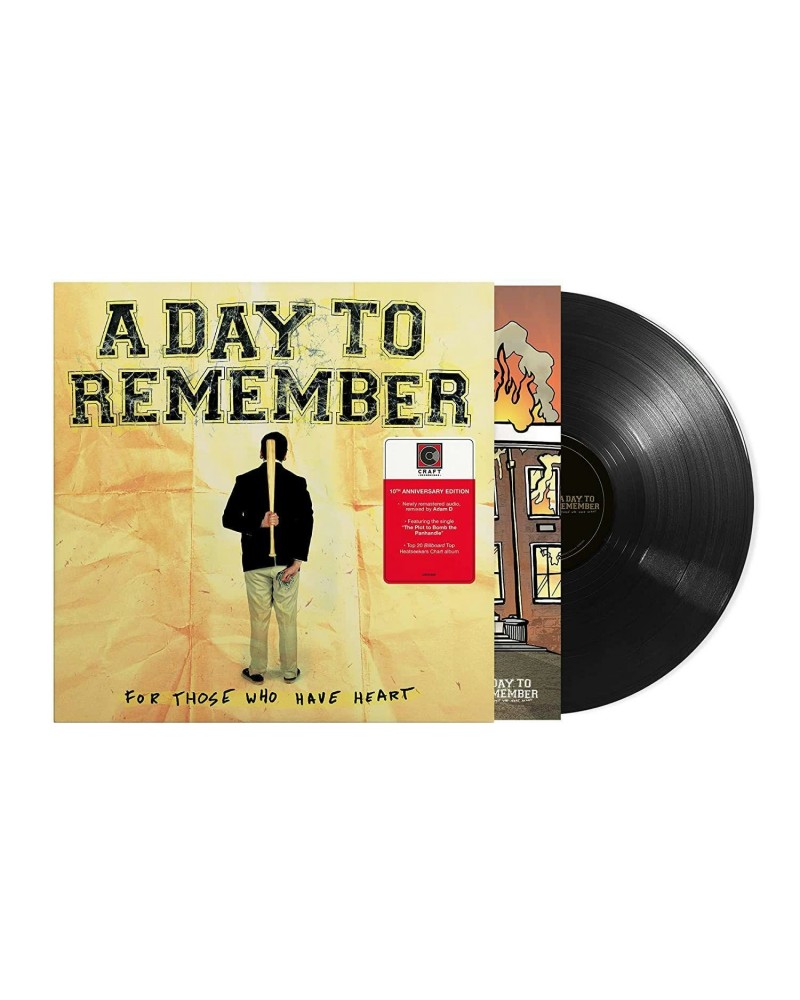 A Day To Remember For Those Who Have Heart Vinyl Record $11.98 Vinyl