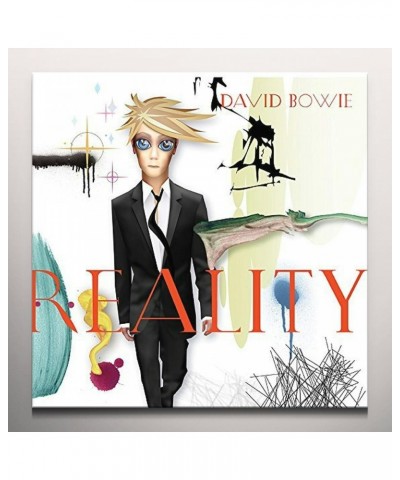 David Bowie REALITY Vinyl Record - Clear Vinyl Limited Edition 180 Gram Pressing $11.30 Vinyl