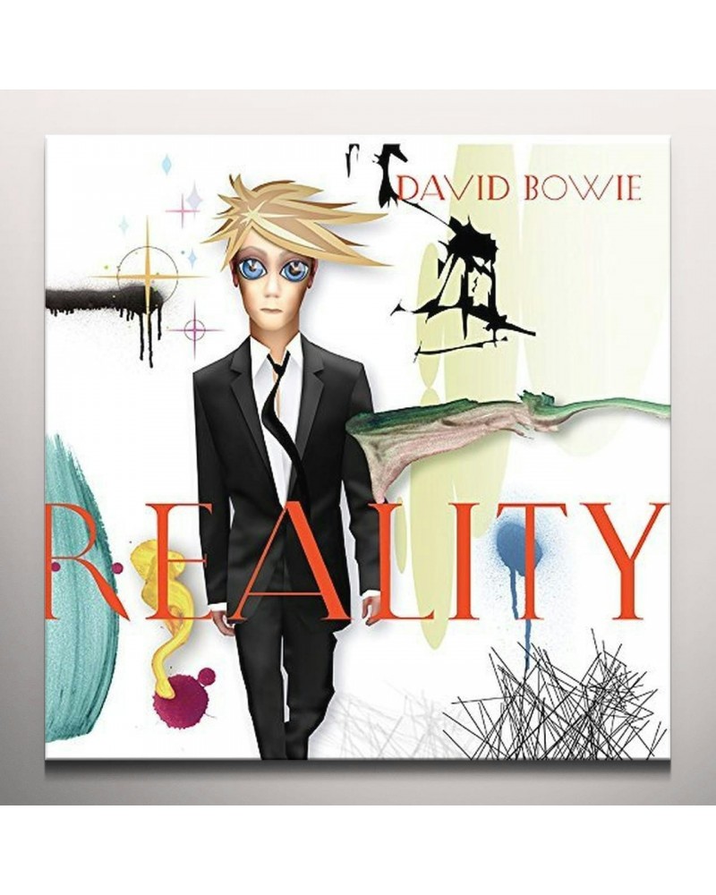 David Bowie REALITY Vinyl Record - Clear Vinyl Limited Edition 180 Gram Pressing $11.30 Vinyl