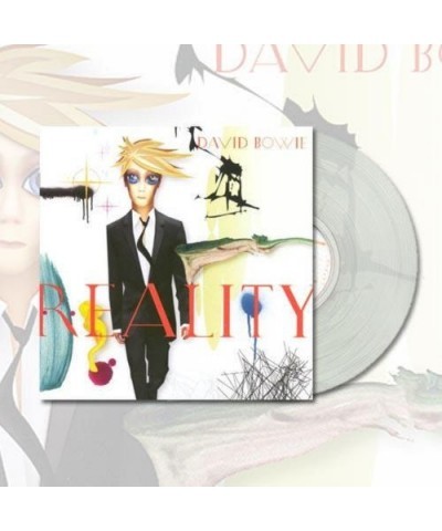 David Bowie REALITY Vinyl Record - Clear Vinyl Limited Edition 180 Gram Pressing $11.30 Vinyl