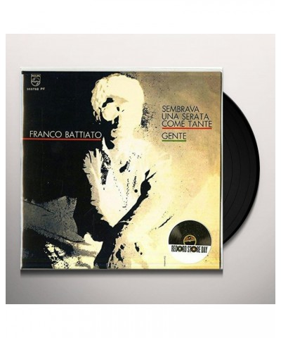 Franco Battiato SEMBRAVA UNA SERATA COME TANTE/GENTE Vinyl Record $5.74 Vinyl