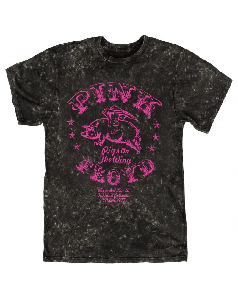 Pink Floyd T-shirt | Pigs On The Wing Mineral Wash Shirt $14.98 Shirts