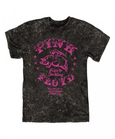 Pink Floyd T-shirt | Pigs On The Wing Mineral Wash Shirt $14.98 Shirts