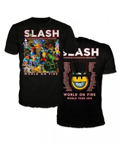 Slash ALBUM ART TOUR TEE WITH 2014 ITINERARY $15.20 Shirts