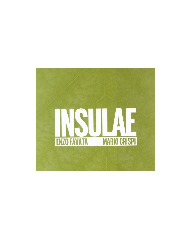 Enzo Favata INSULAE CD $10.10 CD