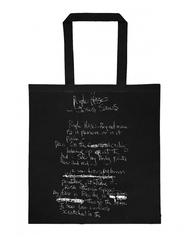 Jimi Hendrix Handwritten Tote $6.80 Bags