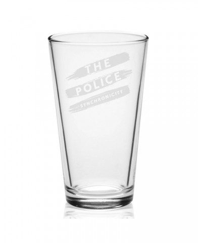 The Police Synchronicity Stripes Laser-Etched Pint Glass $4.90 Drinkware